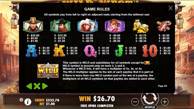 demo slot wild west gold